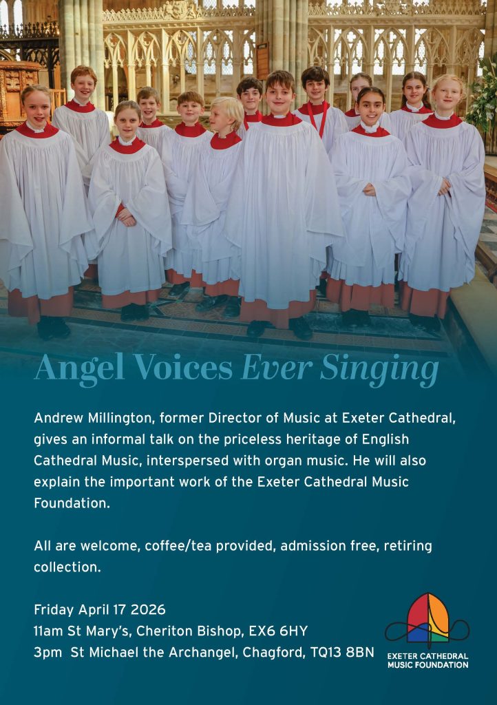 TALK / RECITAL: ' Angel Voices Ever Singing'